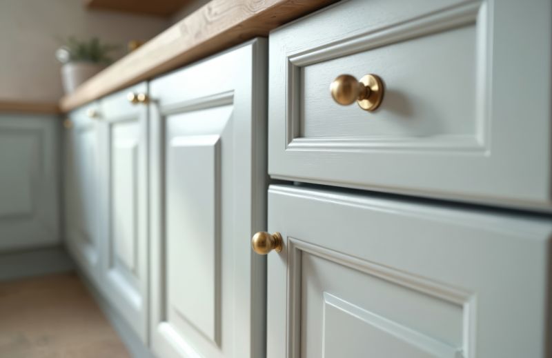 Cherry Cabinet Refacing in Muncie, IN